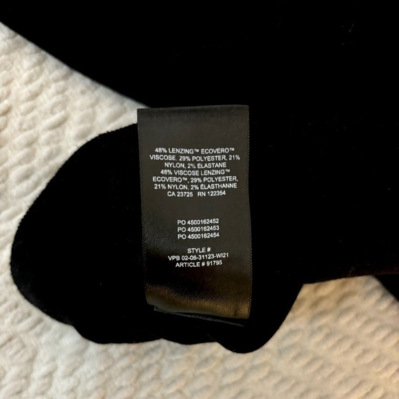 Sunday Best Black Knit Flare Leggings - Picture 4 of 5